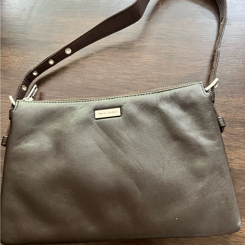 Wilsons Leather Black Handbag